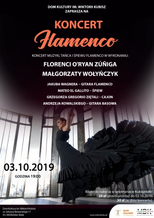 Koncert flamenco na bis w Kubiszówce