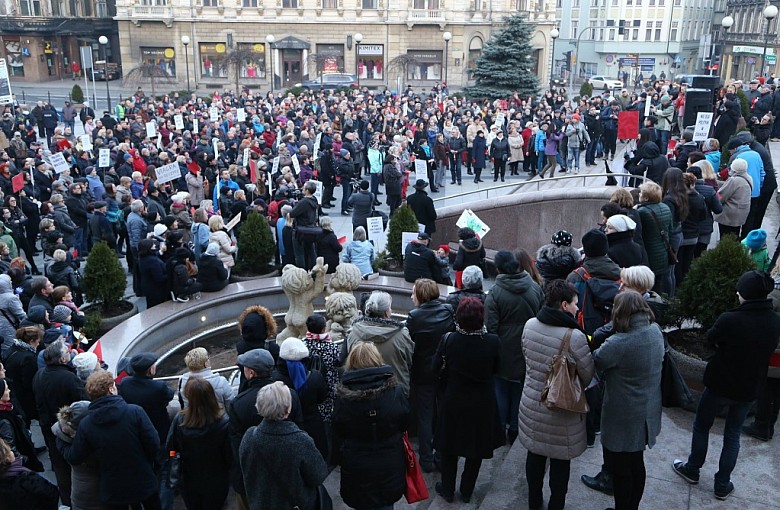 Uczestnicy protestu przejdą ulicami Bielska-Białej