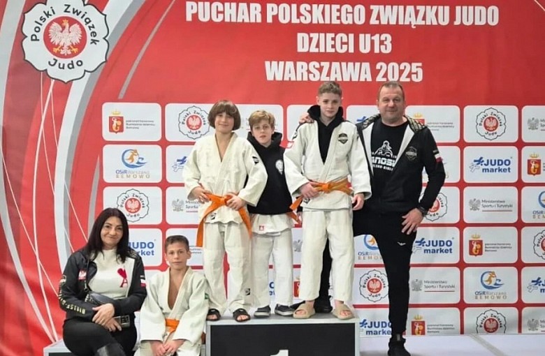 Puchar Polskiego Związku Judo Dzieci U13 – sukces zawodników naszego klubu
