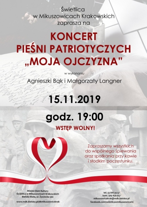 Koncert pieśni patriotycznych 