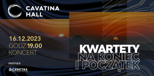 Francusko-polskie kompozycje o końcu świata i narodzinach – kwartet w Cavatina Hall