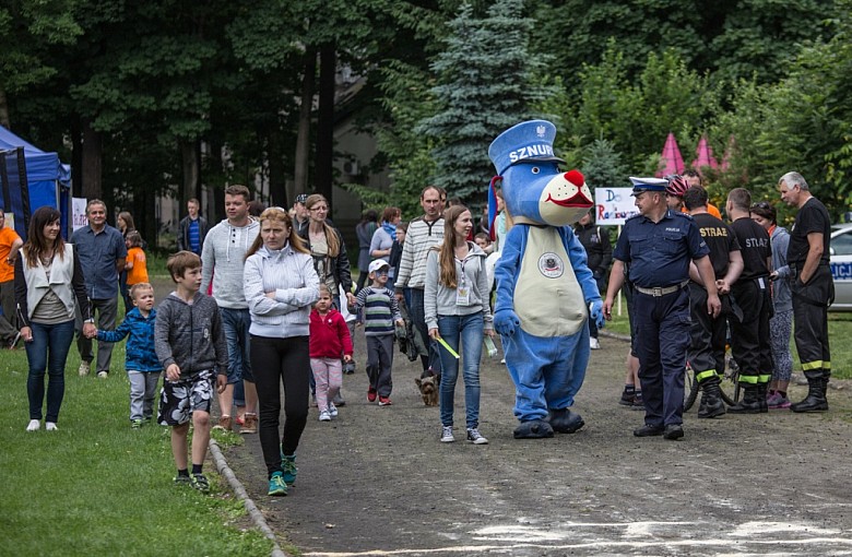Piknik w żywieckim parku