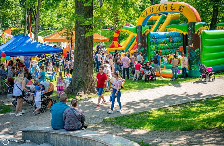 Piknik w Parku Słowackiego