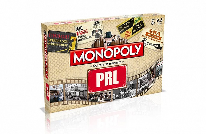 Bielsko-Biała na planszy Monopoly PRL