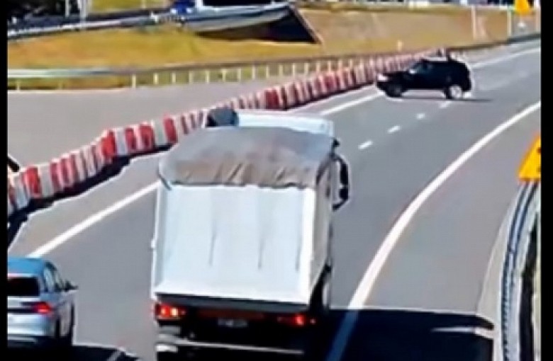 Groza na S1. Kierowca Dacii jechał pod prąd 