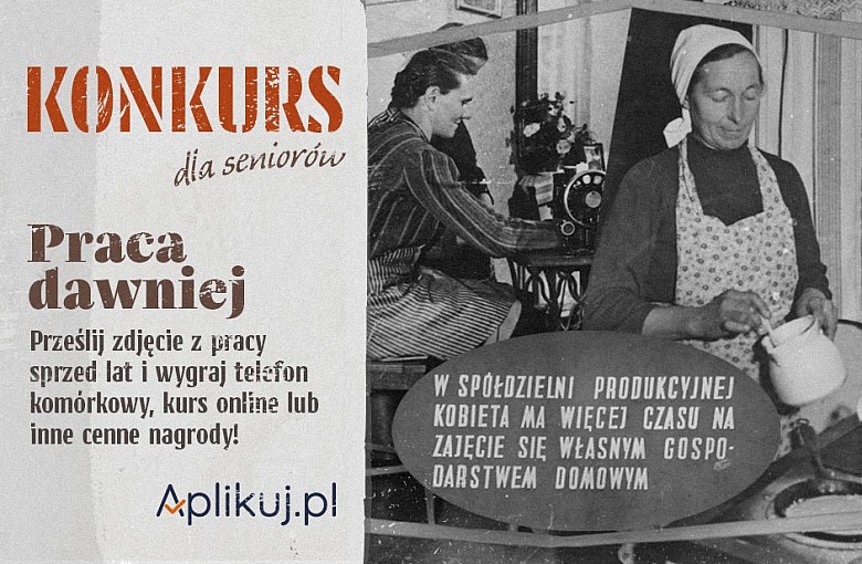 Konkurs dla seniorów „Praca dawniej” – fotograficzna podróż do przeszłości
