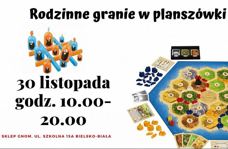Rodzinne granie w planszówki