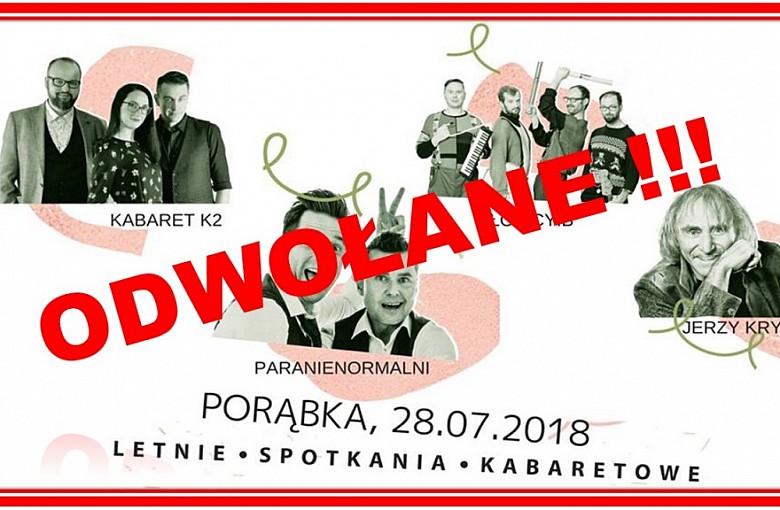 Kabareton odwołany!