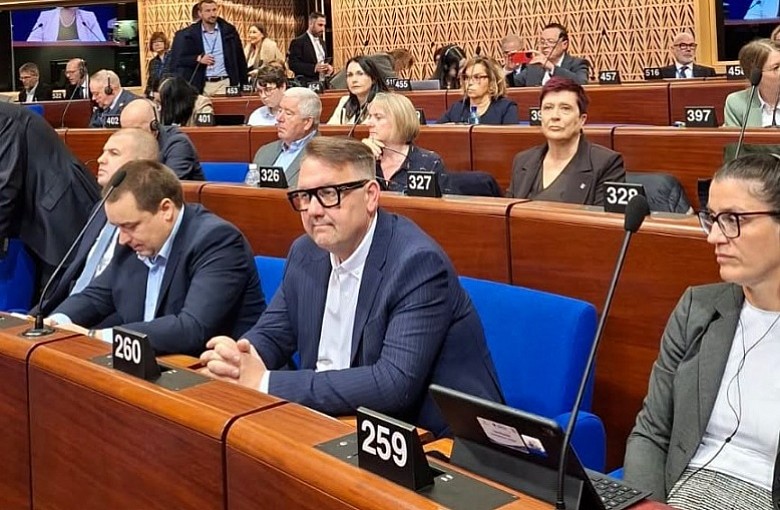 Bielsko-Biała na europejskim forum. Jarosław Klimaszewski w Strasburgu