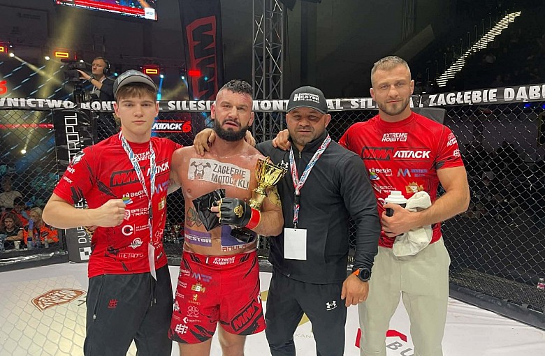 Adrian Dudek wygrywa w 1. rundzie na MMA Attack