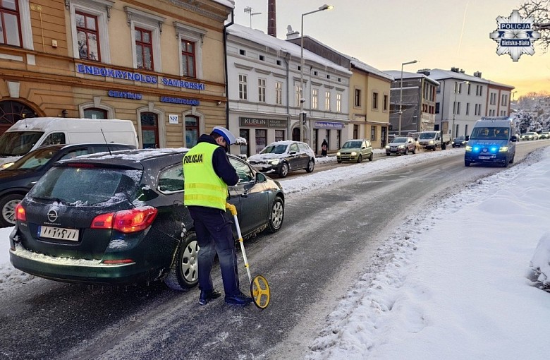 Potrącenie pieszej na ulicy księdza Stanisława Stojałowskiego