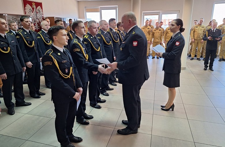 Straż Pożarna Bielsko. Awanse na wyższe stopnie służbowe wręczone