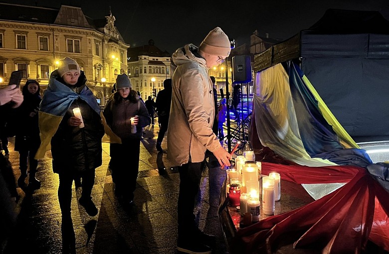 W Bielsku-Białej modlono się o pokój w Ukrainie