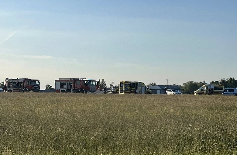 Wypadek szybowca w Bielsku-Białej. Nie żyje jedna osoba