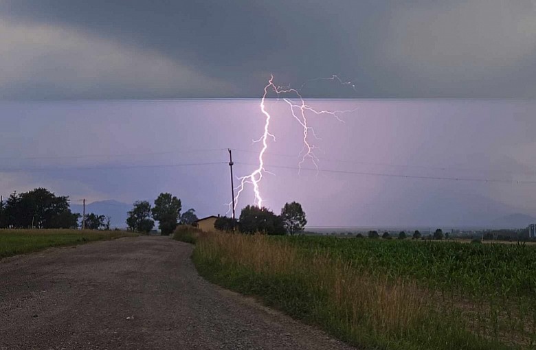 Ostrzeżenie meteorologiczne dla Powiatu Bielskiego. Burze i silne opady deszczu!