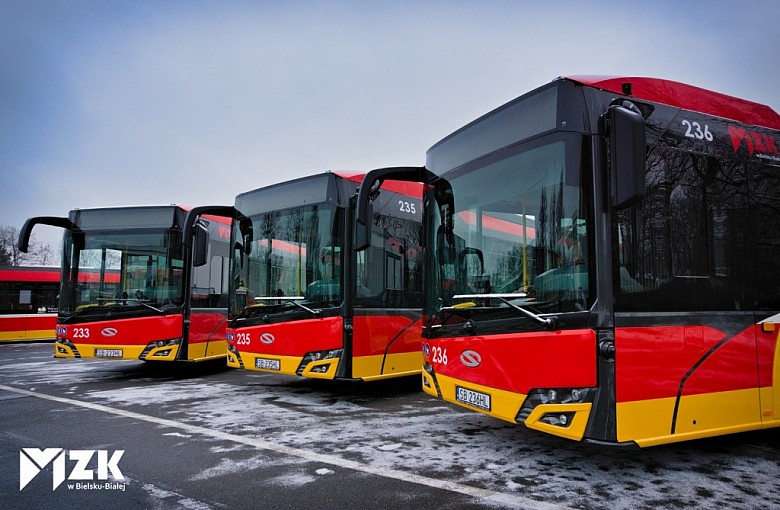 Cztery nowe autobusy wyruszają na ulice Bielska-Białej