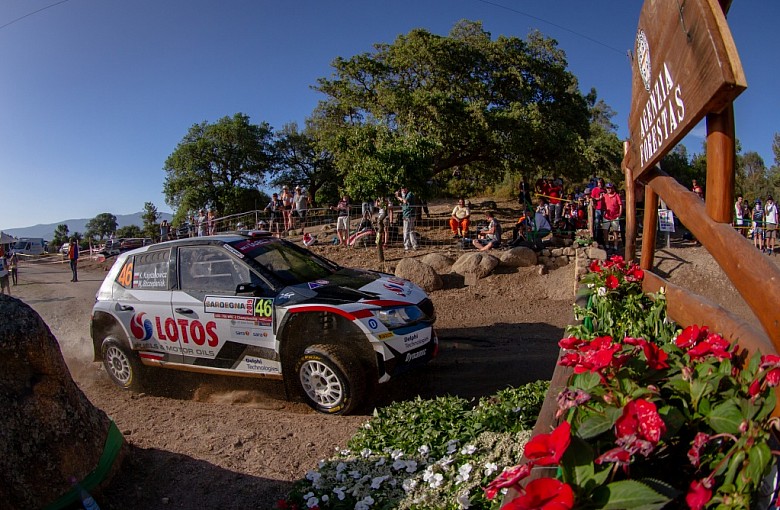 Kajto na podium w Sardynii
