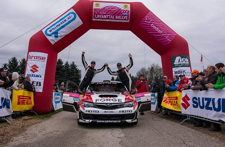 Udany debiut braci Szeja w Lavanttal Rally