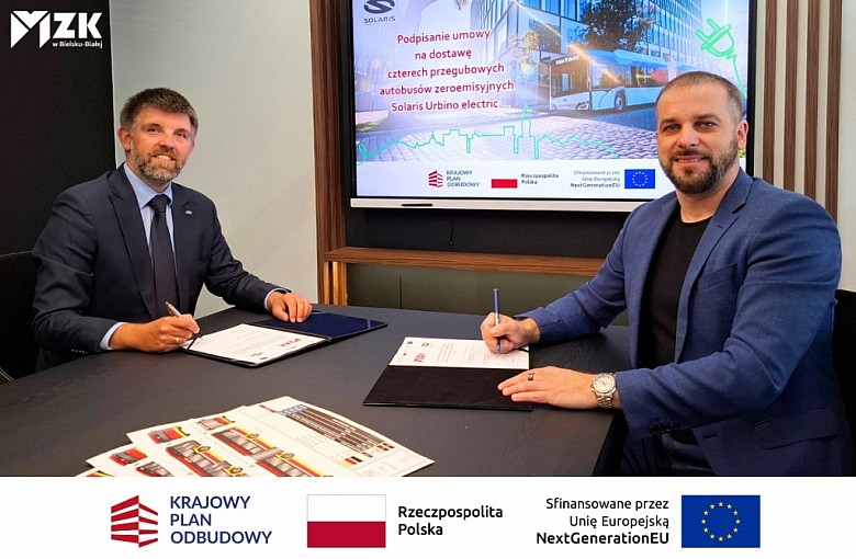 MZK Bielsko-Biała. Umowa na cztery elektryczne autobusy przegubowe podpisana