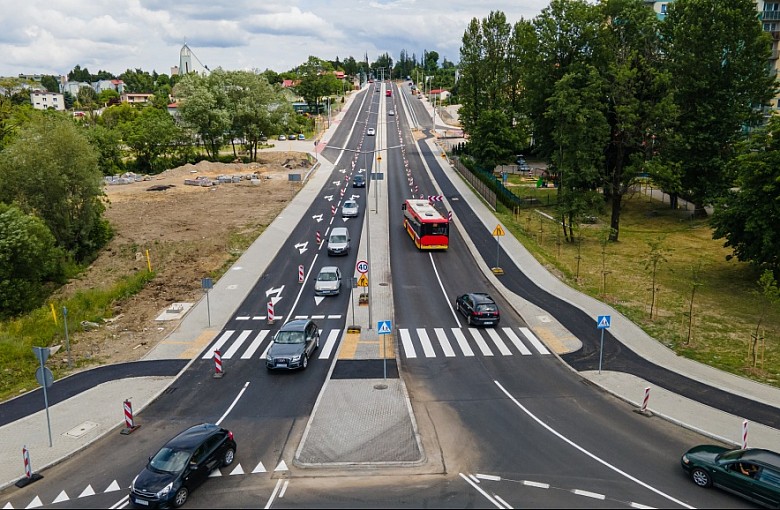 Bielsko-Biała. Cieszyńska już przejezdna