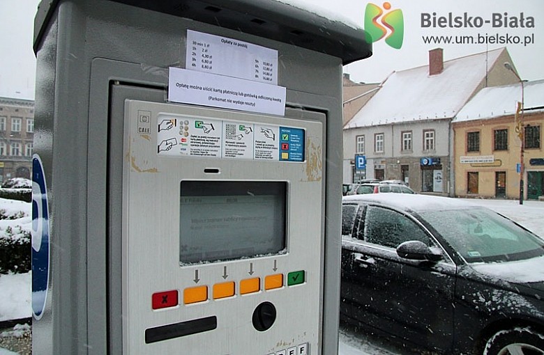 Parkomaty na pl. Wojska Polskiego