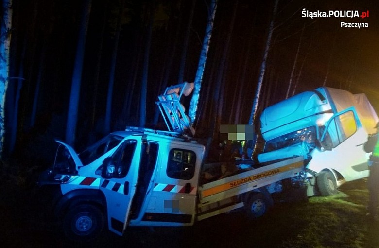 Śmiertelny wypadek na DK1 w Kobiórze