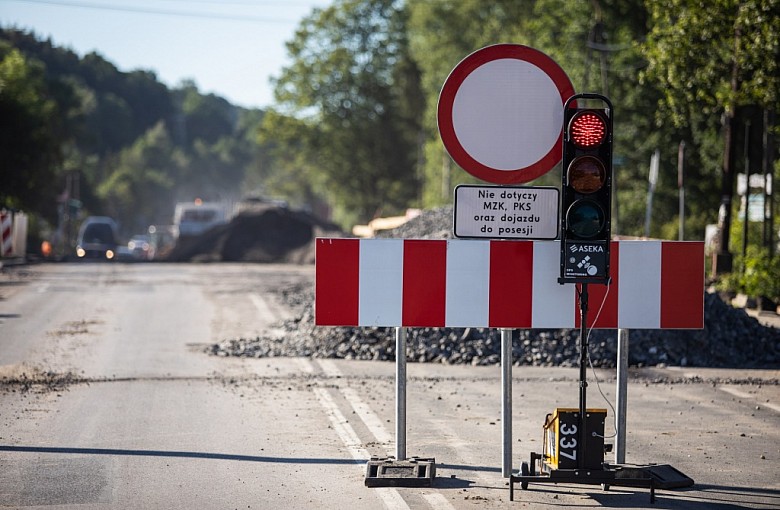 Objazd odcinka ul. Żywieckiej