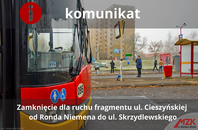 MZK Bielsko-Biała: objazdy dla kilku linii
