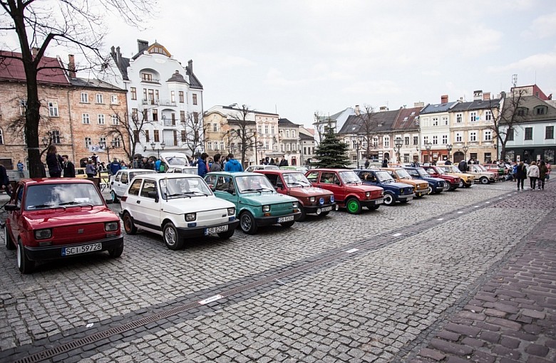 Zlot Fiata 126p w Bielsku-Białej