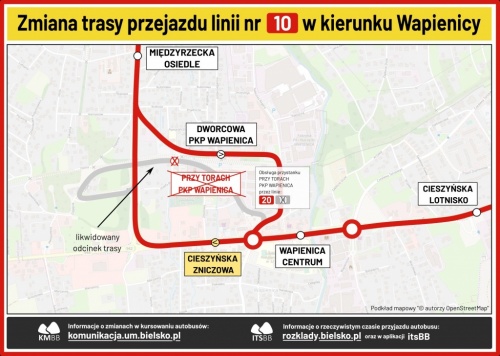 MZK Bielsko-Biała. Linia nr 10 po nowemu