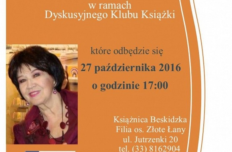 Spotkanie autorskie z Barbarą Rybałtowską