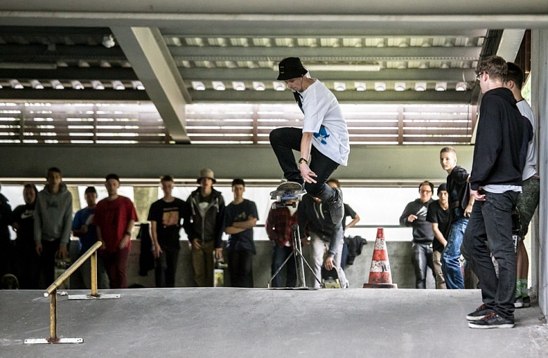 Skatepark pomiędzy osiedlami