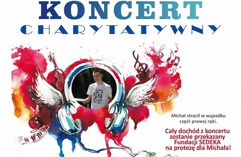 Koncert charytatywny dla Michała