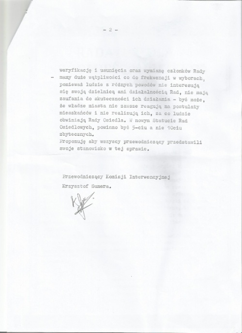 Nowy statut budzi emocje