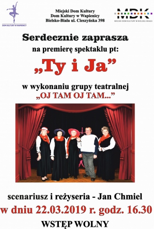 Premiera spektaklu pt: