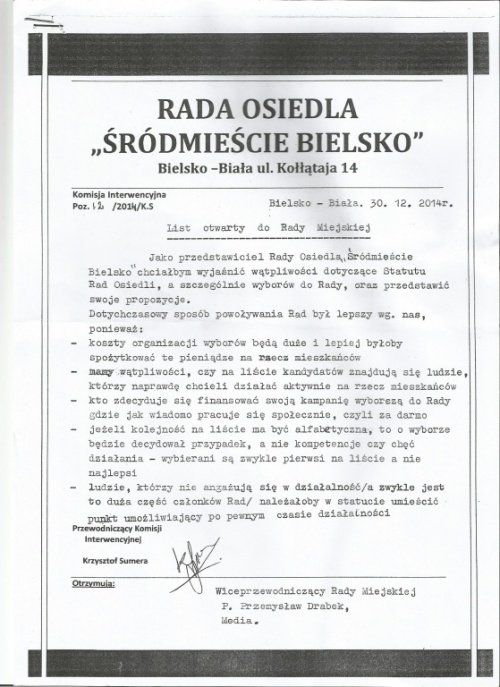 Nowy statut budzi emocje