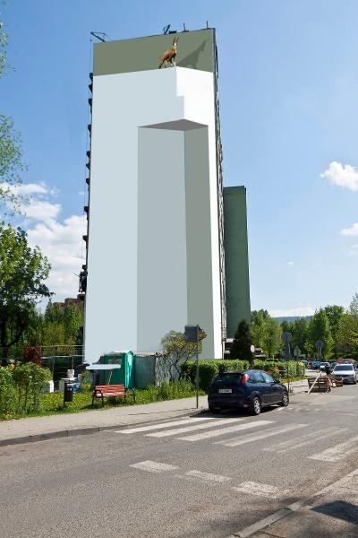 Kozica na Osiedlu Karpackim