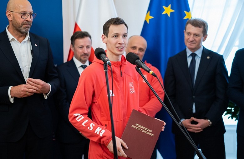 Kacper Tomasiak nagrodzony przez Ministerstwo Sportu i Turystyki. Dwuletnie stypendium za znakomite wyniki