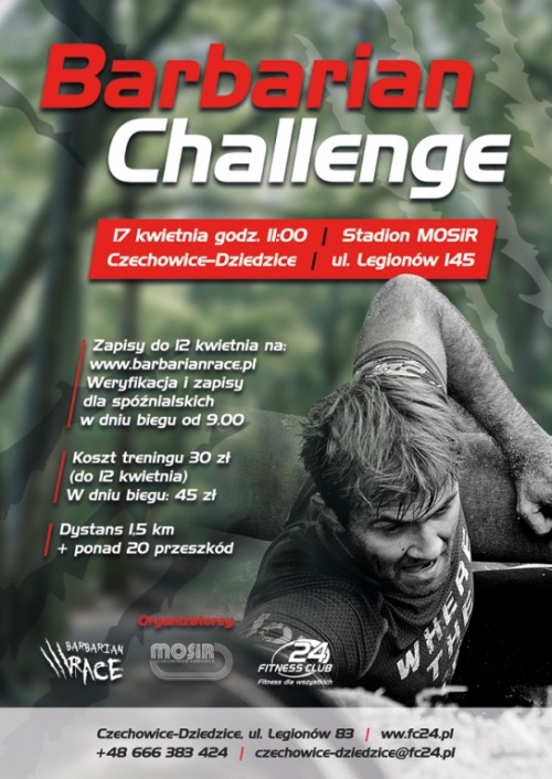 BielskoBiała. SuperNowa Sport Barbarian Challenge