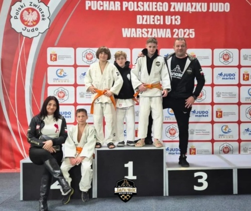 Puchar Polskiego Związku Judo Dzieci U13 – sukces zawodników naszego klubu