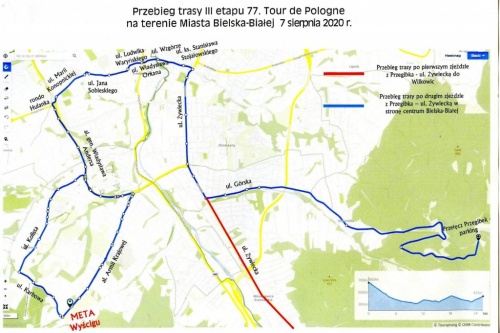 TRASA: Tour de Pologne ponownie w Bielsku-Białej