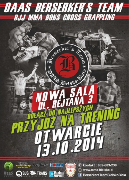 Nowa sala treningowa Berserkerów