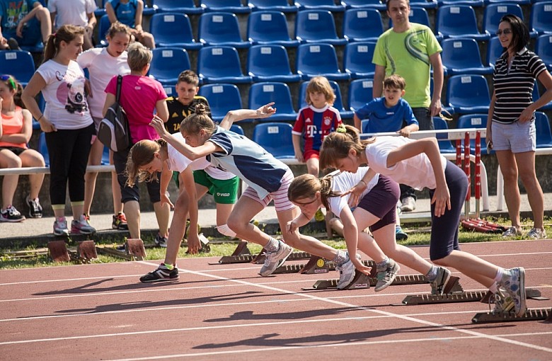 Wiosna na stadionie lekkoatletycznym