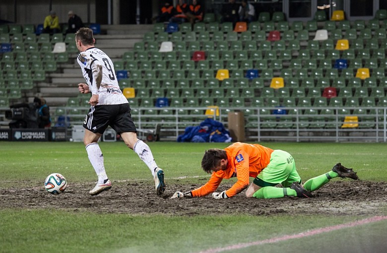 Legia wygrywa w Bielsku-Białej