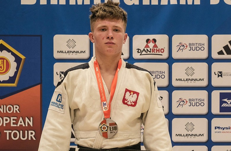 Jakub Kurowski z PTS Janosik zdobywa 2 miejsce w zawodach Pucharu Europy Juniorów w Judo