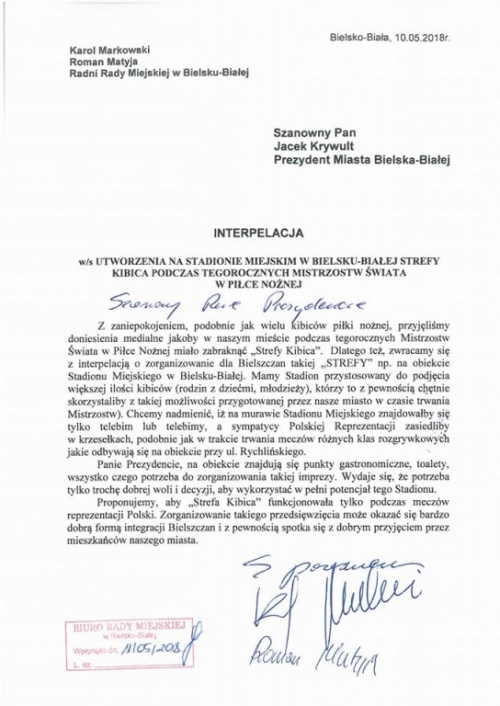 Strefa Kibica na Stadionie Miejskim?