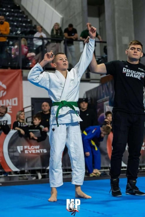 Adam Gałuszka wicemistrzem Polski w BJJ!