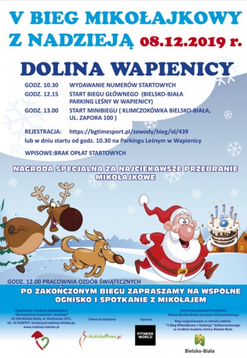 V Bieg Mikołajkowy z Nadzieją