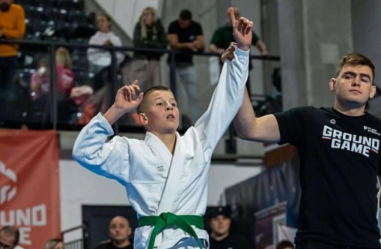 Adam Gałuszka wicemistrzem Polski w BJJ!