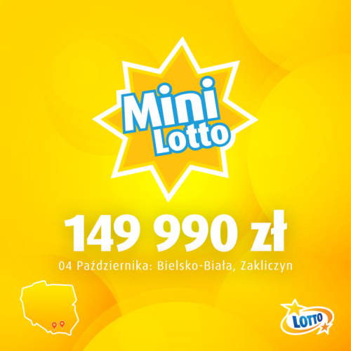 Mini Lotto: Wysoka wygrana w Bielsku-Białej